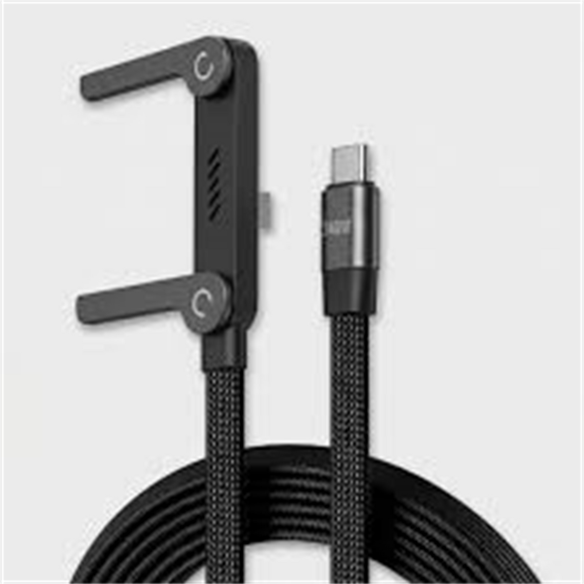 The Viral 240W Type C to C Cable with 360 Degree Aluminum Stand